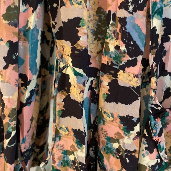 IRO Paris, 40, “bloomy” wrap dress, beautiful floral pattern!Needs small repair - Picture 8 of 12